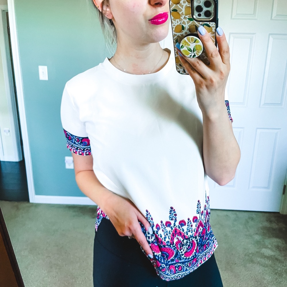 Loft Floral Blouse XS
